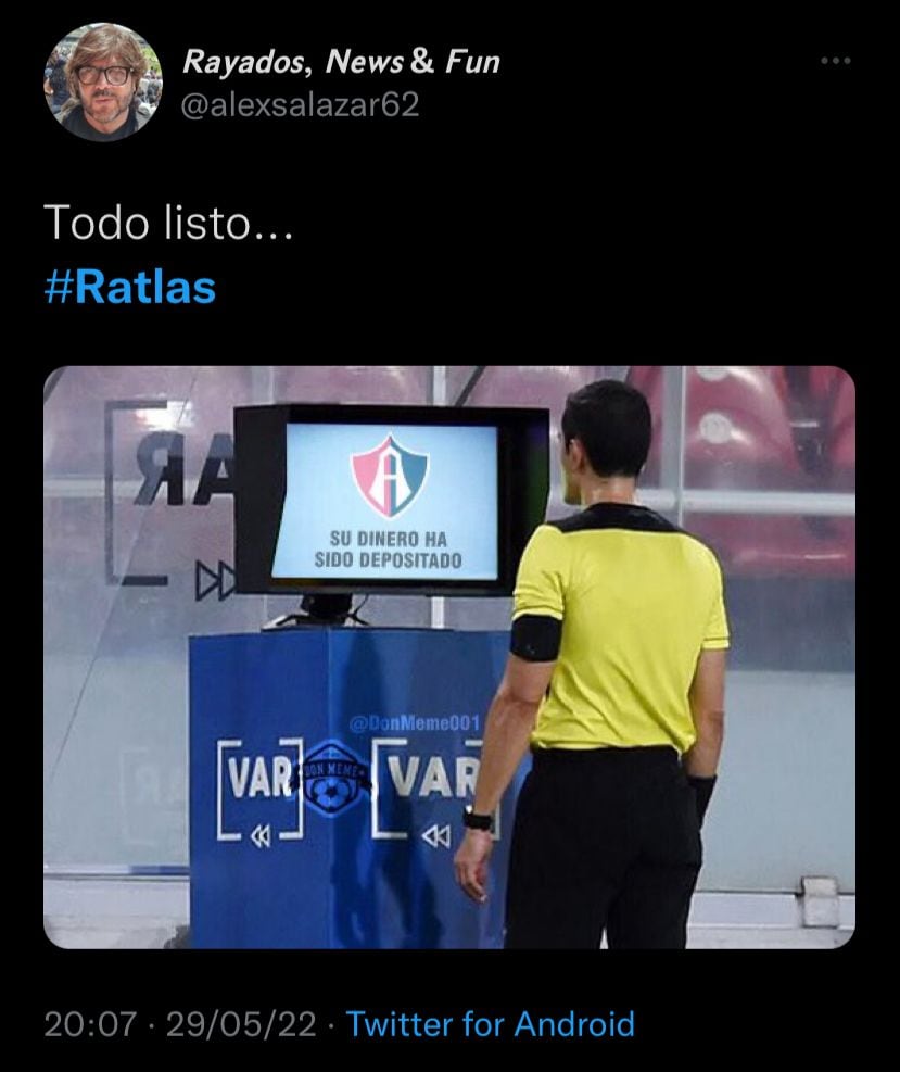 El VAR dejó de funcionar unos instantes 'probablemente' por este motivo.
