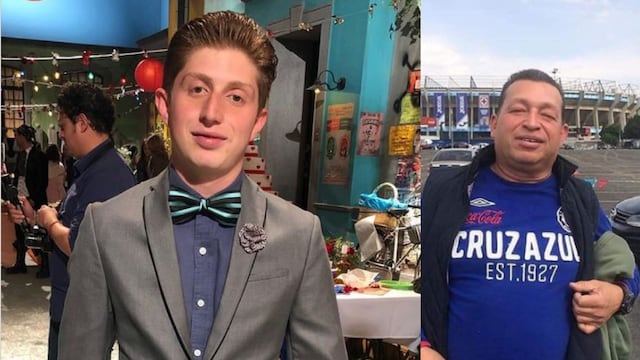 Octavio Ocaña y su papá Octavio Pérez