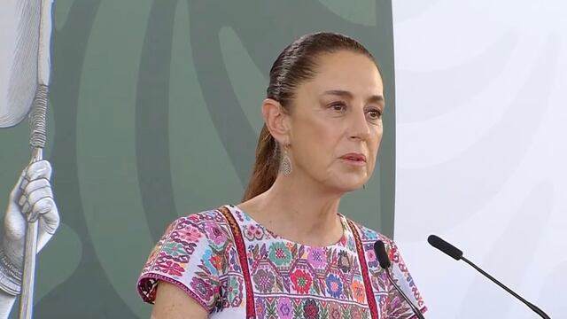 Claudia Sheinbaum en conferencia mañanera del 17 de enero