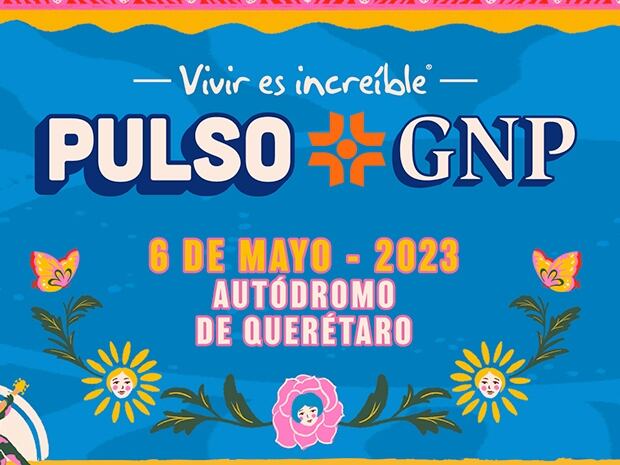 Cartel oficial de Pulso GNP 2023.