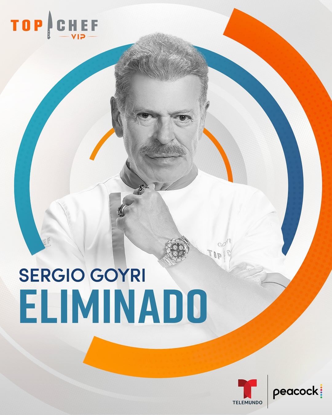 Sergio Goyri, eliminado de Top Chef VIP 2025