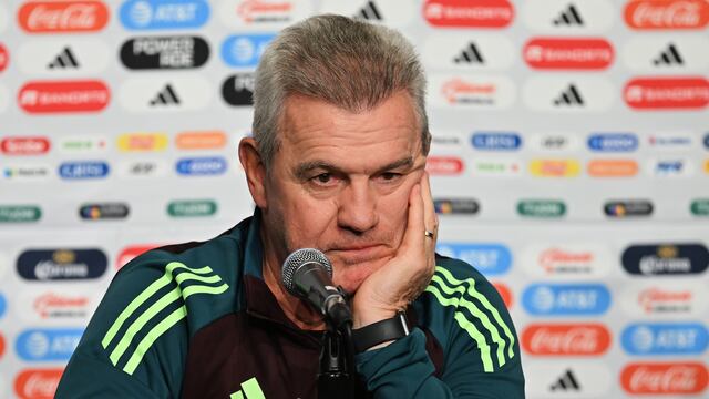 Javier Aguirre en conferencia previa al México vs Canadá.