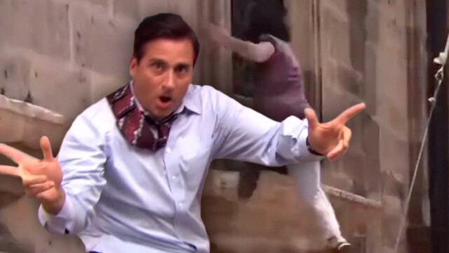 Influencer se cae haciendo parkour en el Palacio de Gobierno de Jalisco