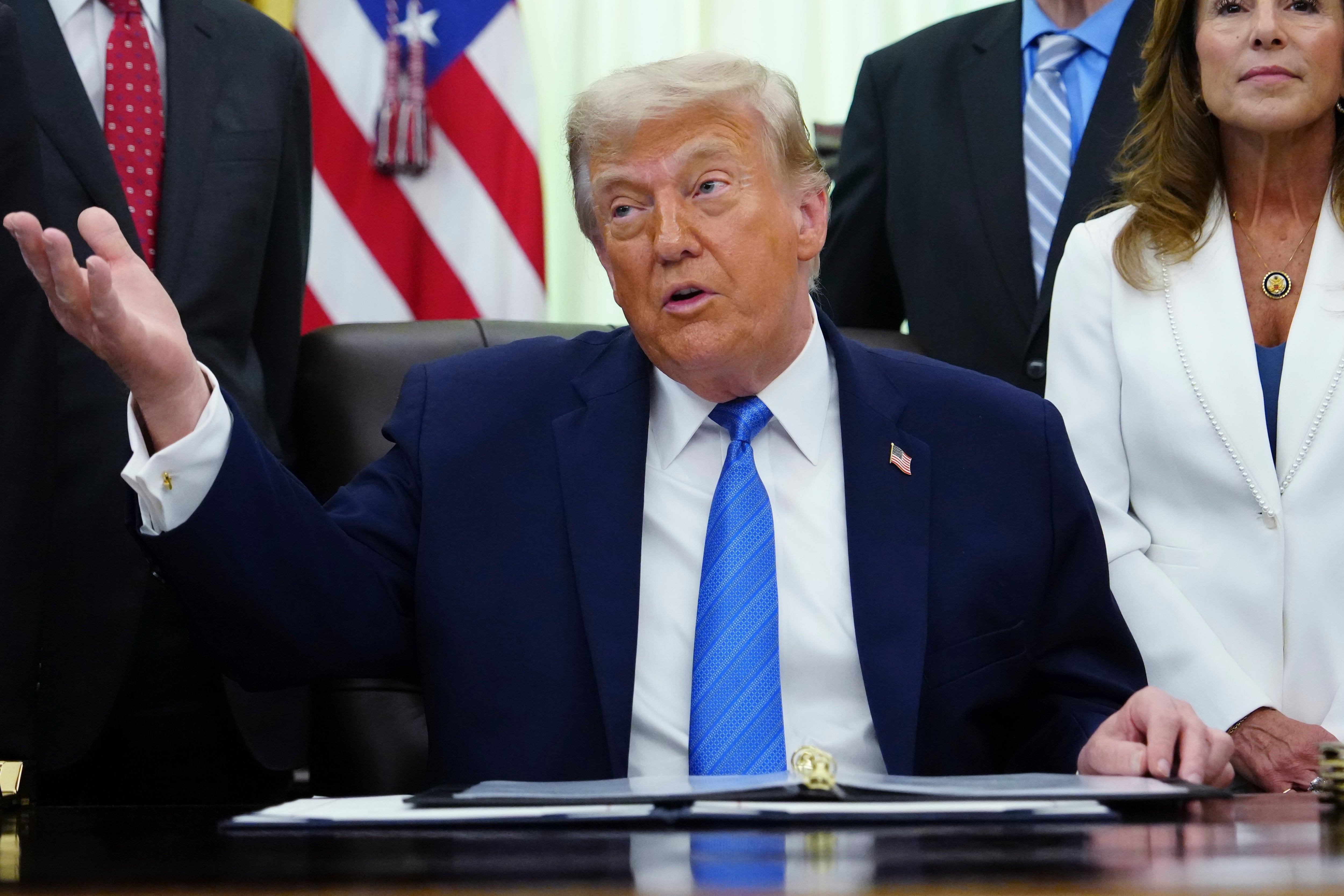 Trump aseguró que Irán tendrá el mismo futuro de Venezuela en cuanto a control de su industria energética