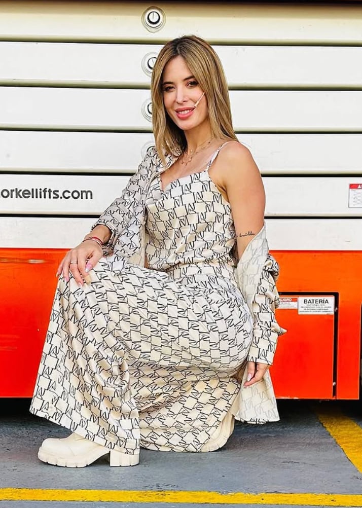 Jésica Cirio, modelo, conductora y bailarina argentina