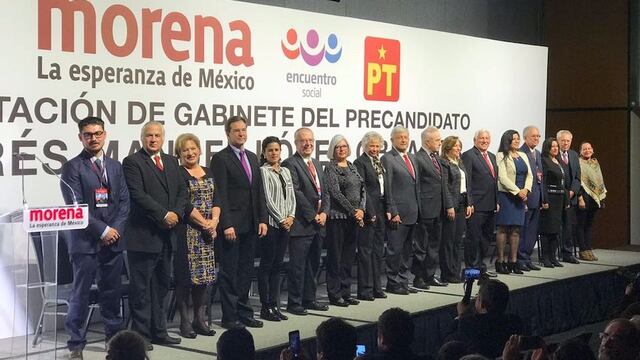 Estas son las 8 mujeres y 8 hombres que acompañarían a López Obrador de llegar a la presidencia