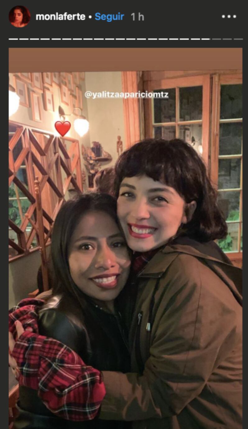 Yalitza Aparicio y Mon Laferte