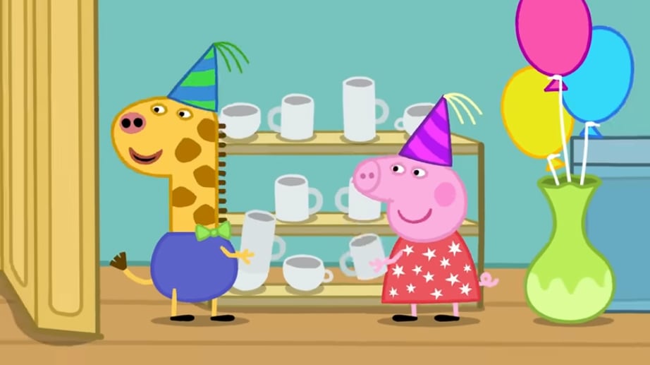 Peppa Pig por el Día del Dibujante en México