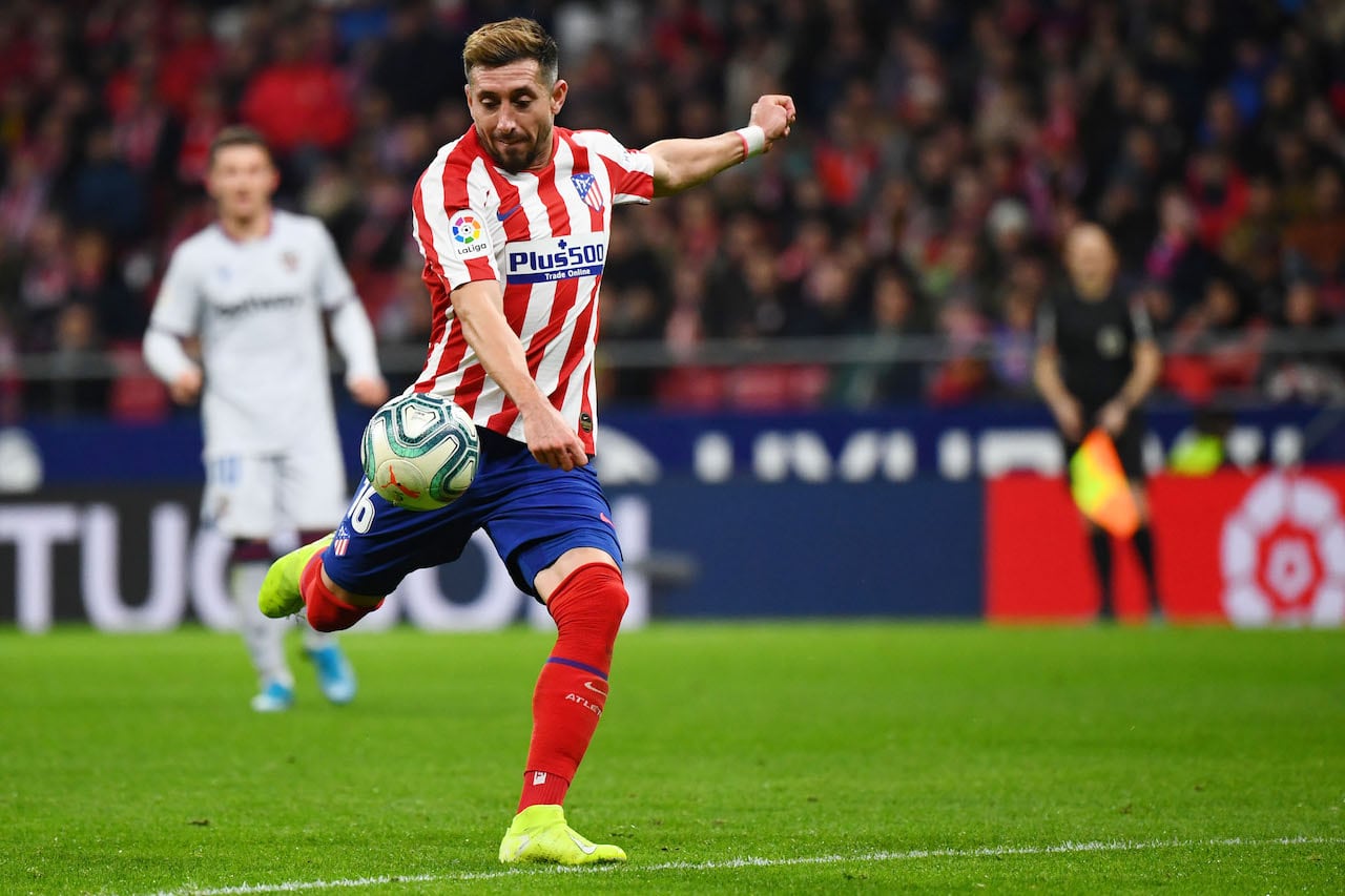 Héctor Herrera durante el partido ante Levante