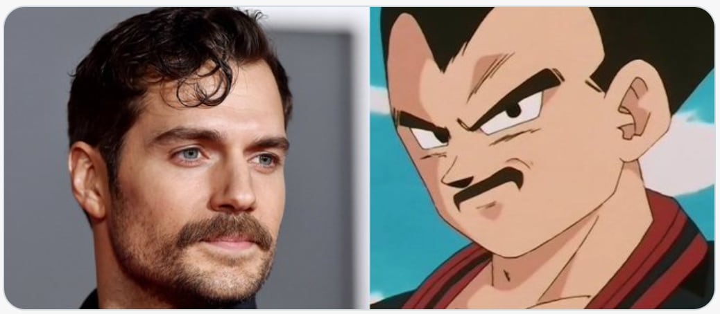 Memes de Henry Cavill como Vegeta