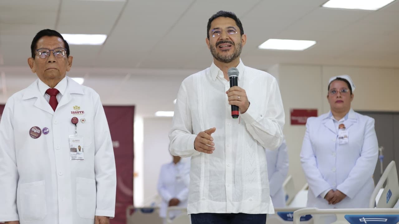 Martí Batres informa conclusión de cuatro obras del ISSSTE y 16 proyectos en construcción