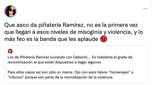 Critican a la Piñatería Ramírez