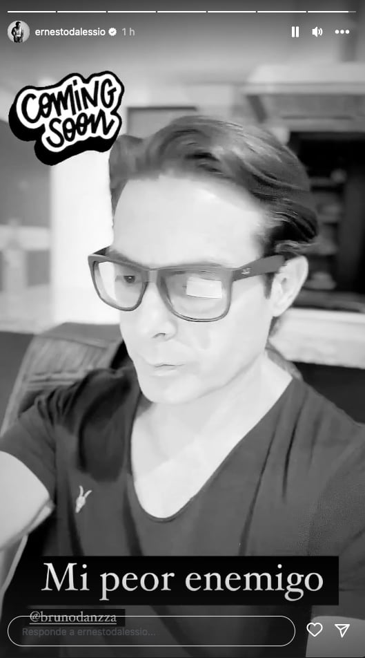 Ernesto D'Alessio promociona nueva canción, en medio de su divorcio de Charito Ruiz.