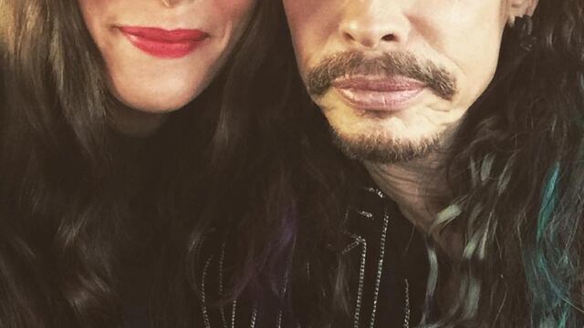 Liv Tyler y Steven Tyler