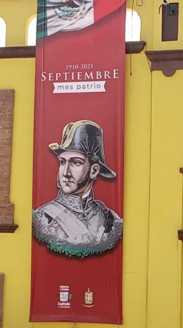 Error en cartel en Coahuila