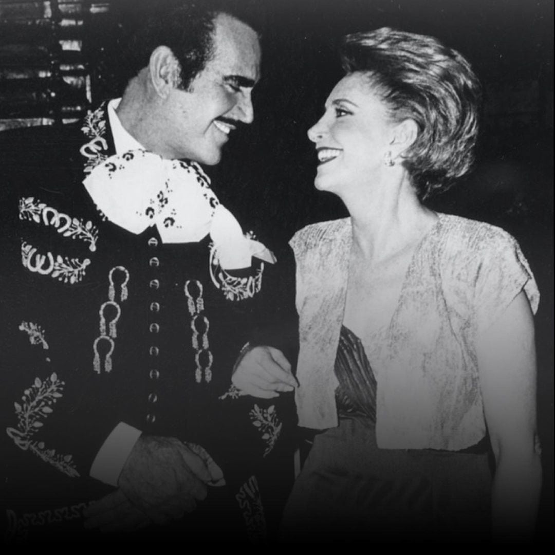 Vicente Fernández y Doña Cuquita