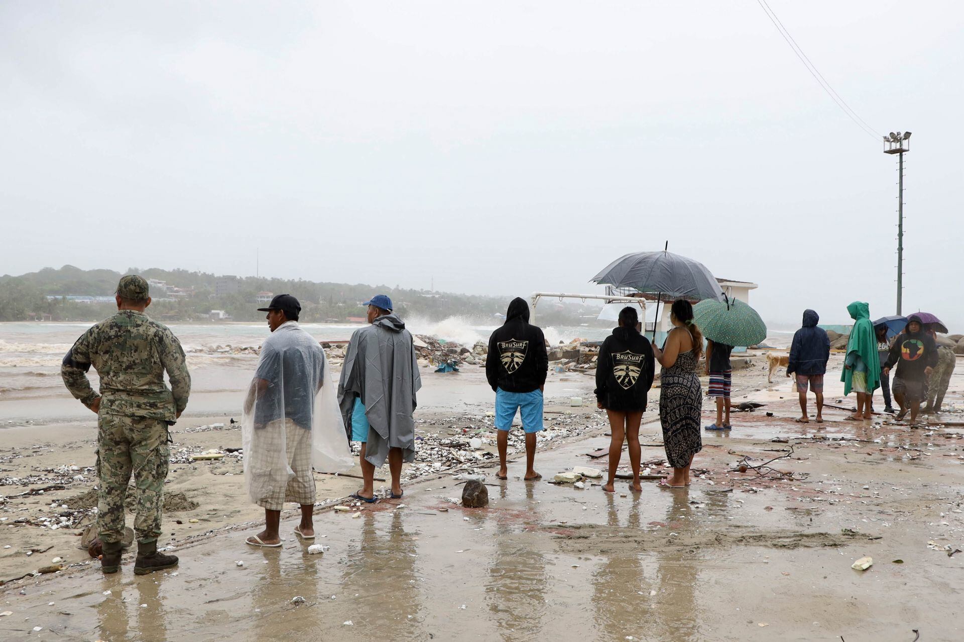 Huracán Erick en Oaxaca hoy 19 de junio