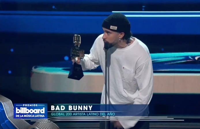 Premios Billboard de la Música Latina 2023: Bad Bunny gana en Global 200 Artista Latino del Año