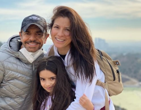 Eugenio Derbez, Alessandra Rosaldo y su hija Aitana