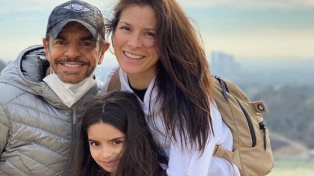 Eugenio Derbez, Alessandra Rosaldo y su hija Aitana