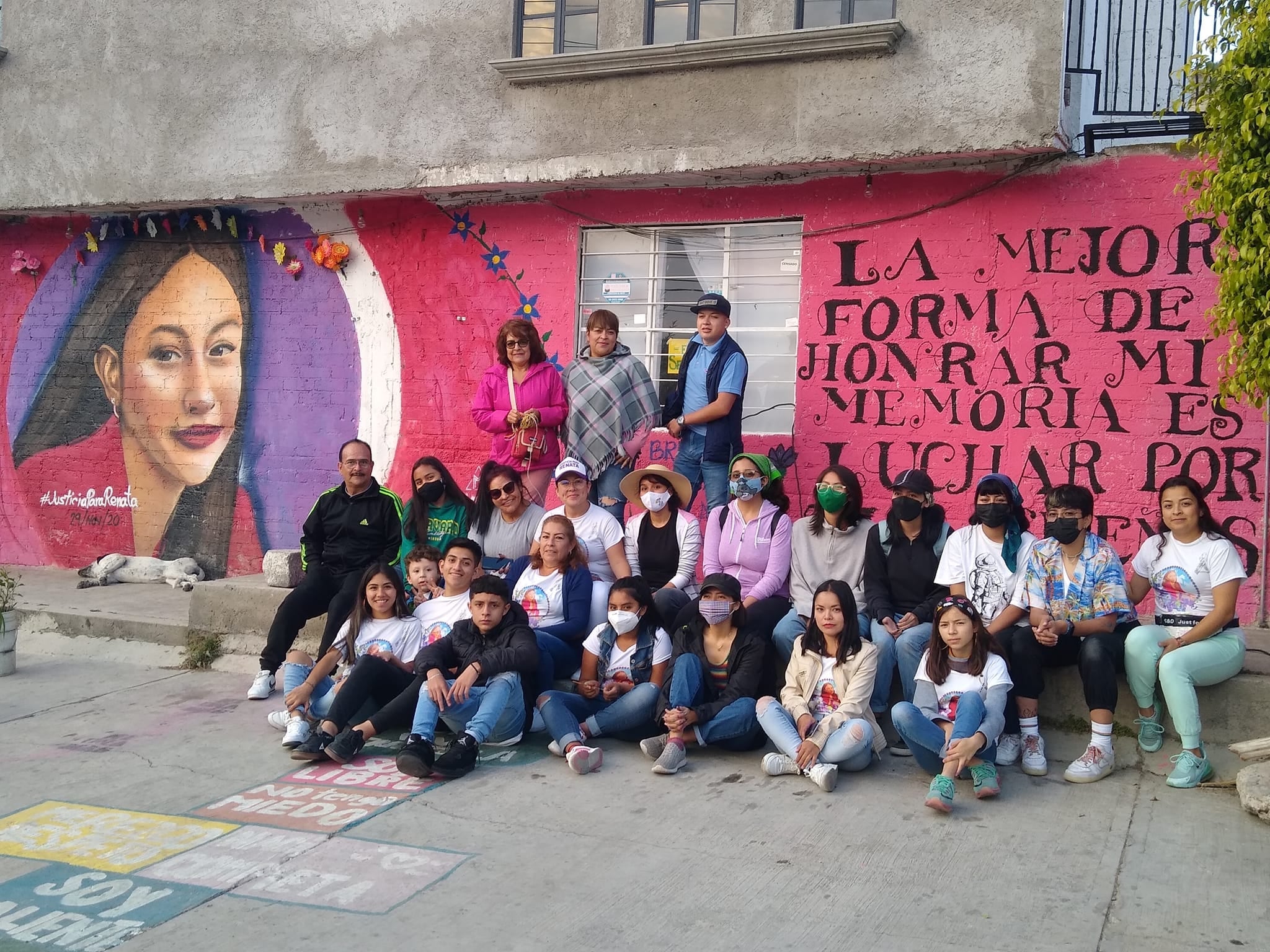 Mural de Renata en Ixtapaluca