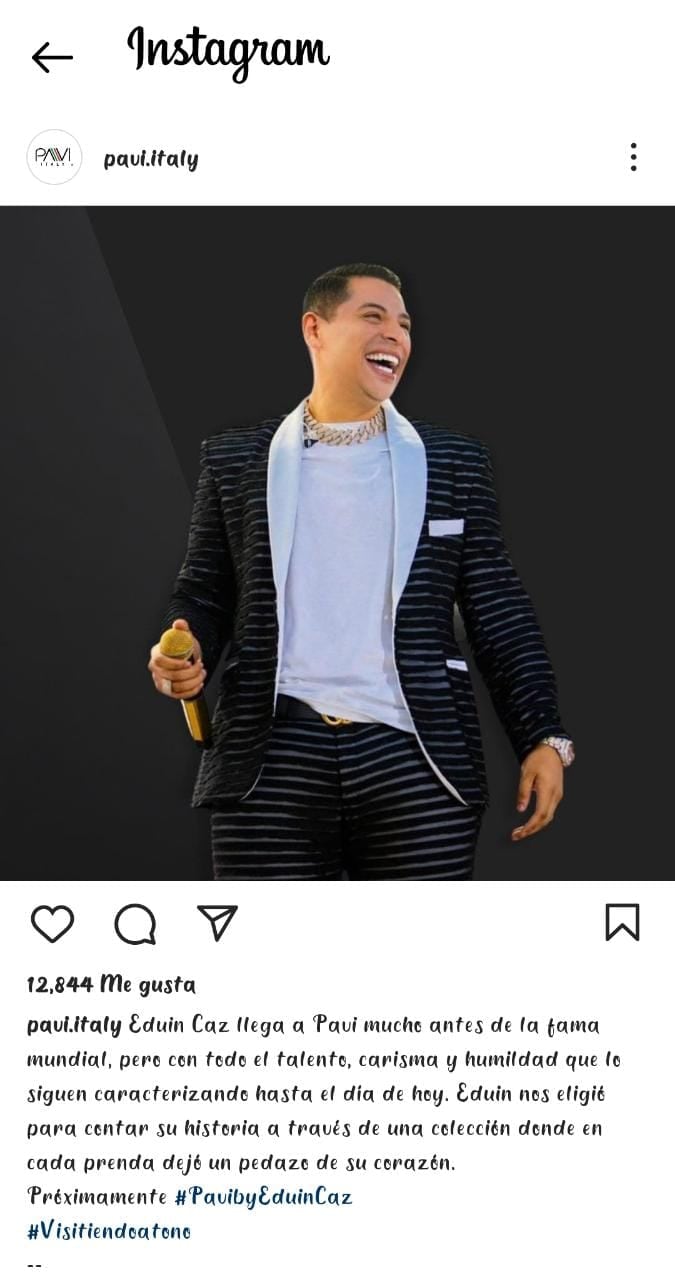 Publicación de Instagram