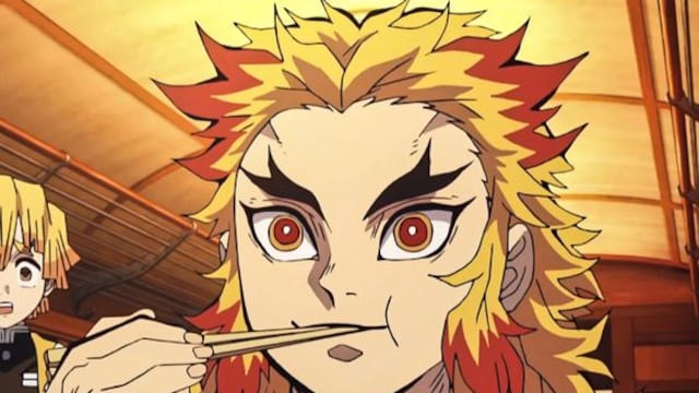 Fondo de Kyojuro Rengoku de Demon Slayer: Kimetsu no