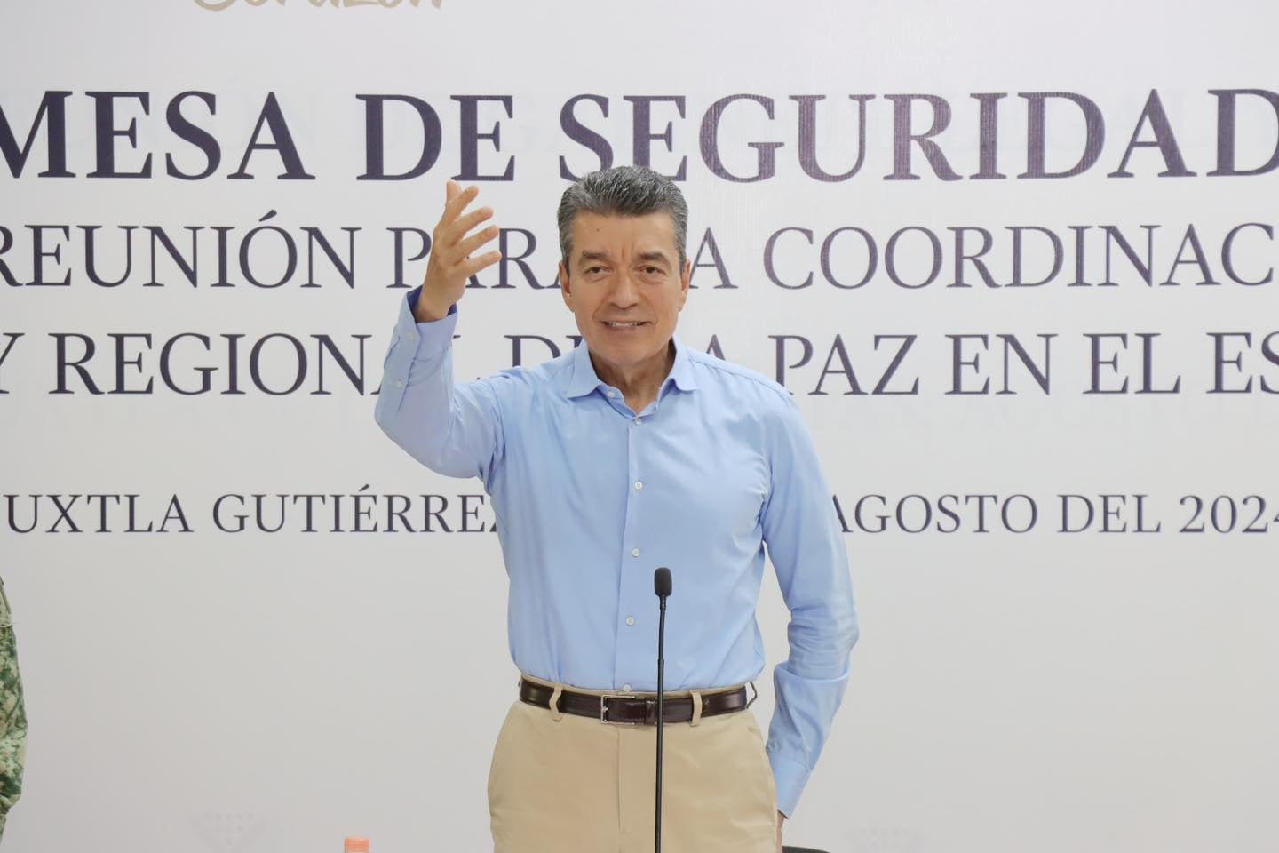 Rutilio Escandón, gobernador de Chiapas