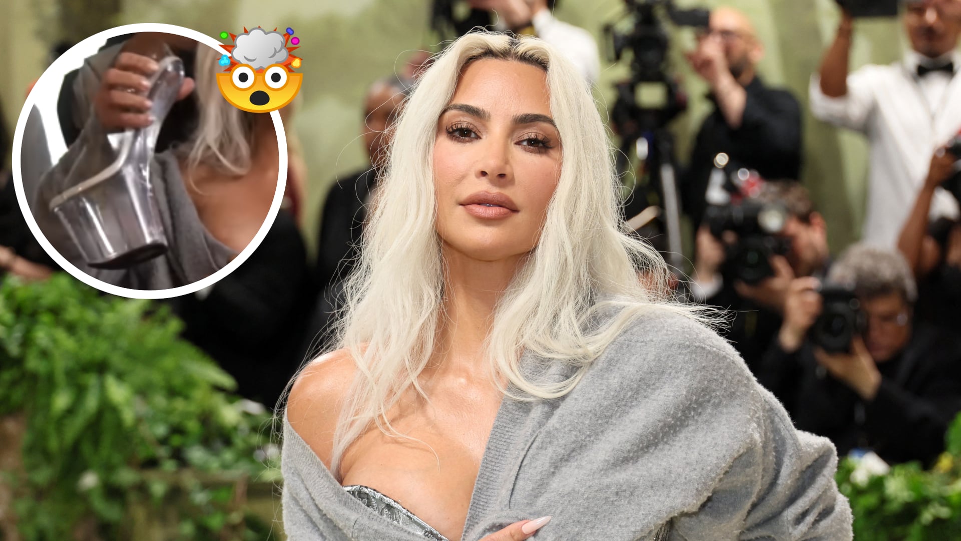 ¿Quién diseñó los zapatos sin tacón de Kim Kardashian que vistió en la MET Gala 2024?