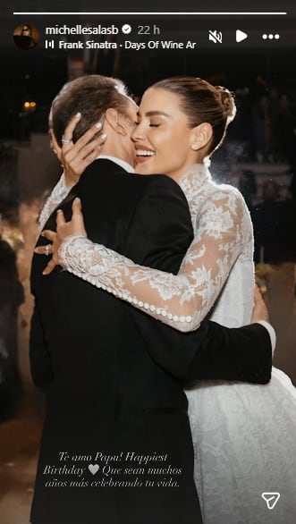 Michelle Rojas y Luis Miguel