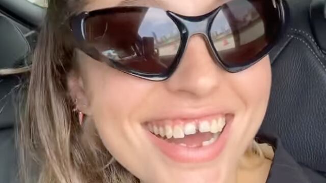 Regina Castro, hija de Angélica Rivera, se queda sin dientes