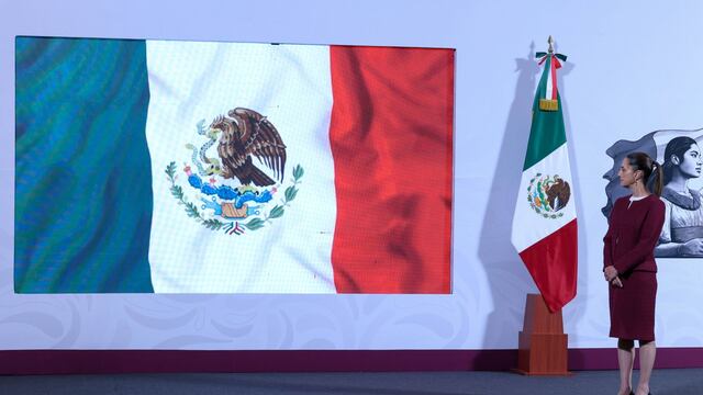 Claudia Sheinbaum en conferencia mañanera del 24 de febrero