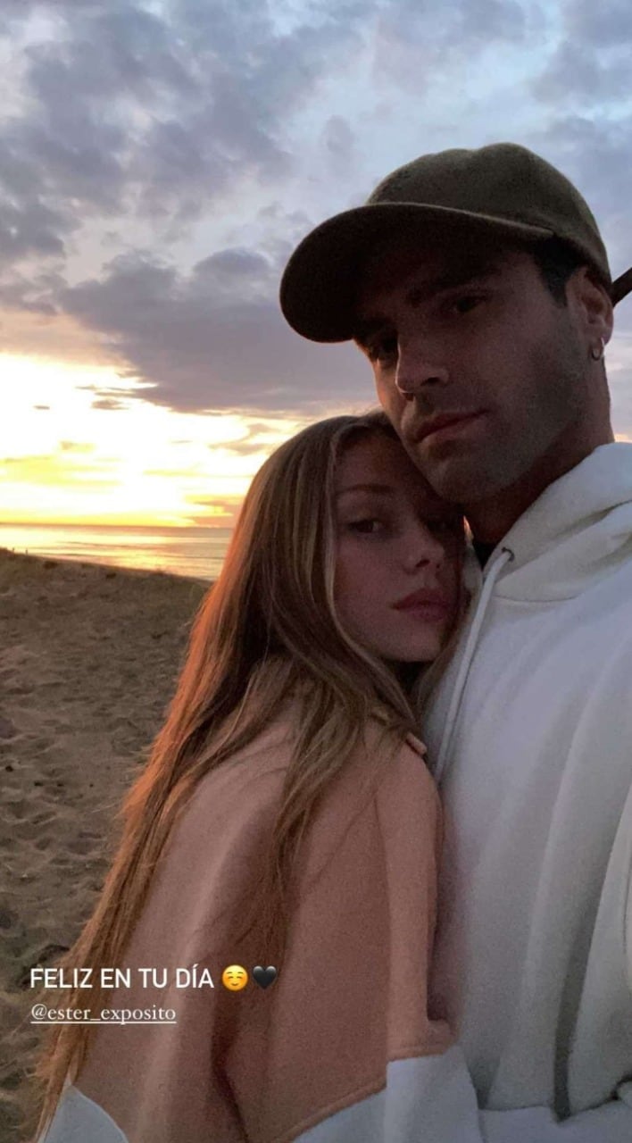 Ester Expósito y Nicolás Furtado