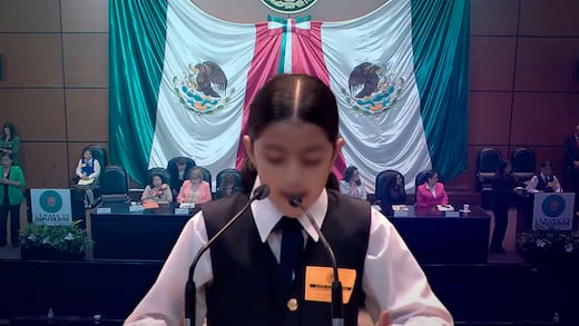 “Los niños no queremos crecer con miedo”: Estefanía Juárez pide paz para Sinaloa en Parlamento Infantil 2026