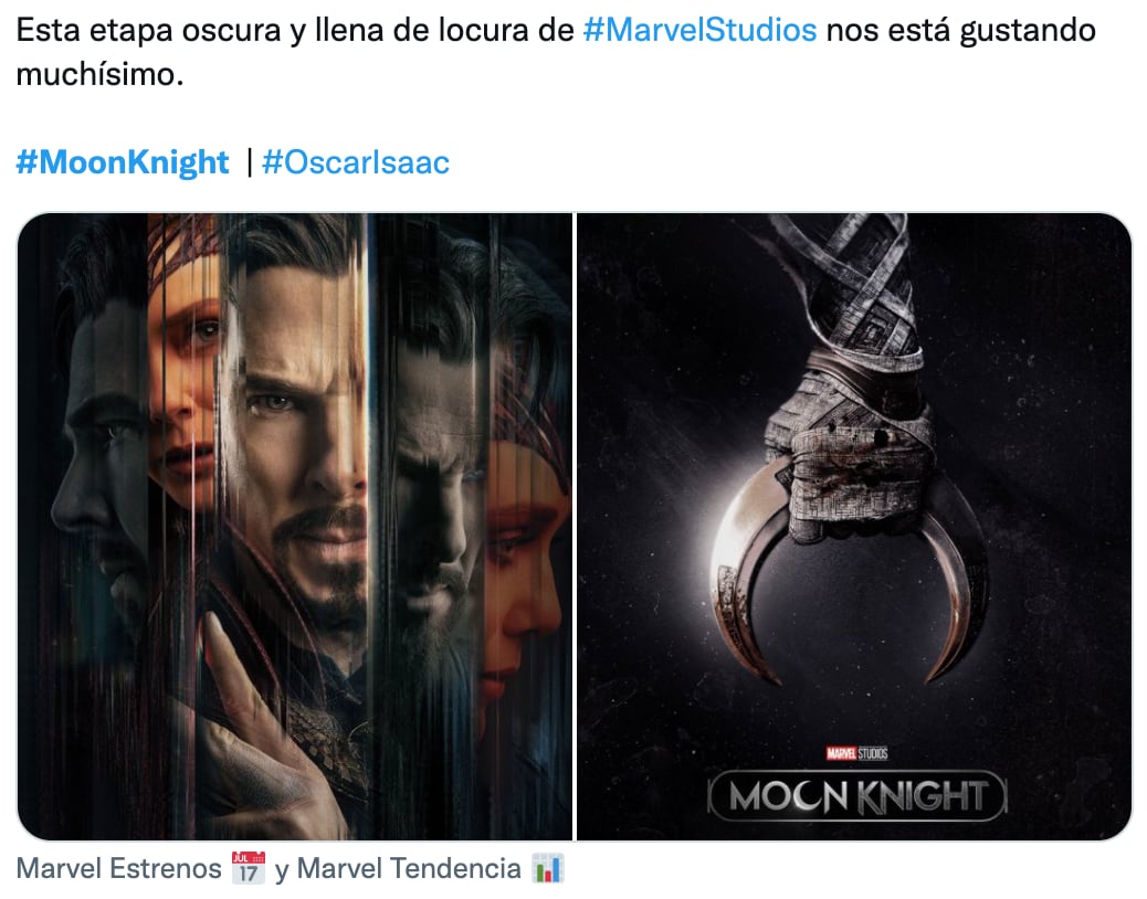 Reacciones de usuarios al tráiler de 'Moon Knight'