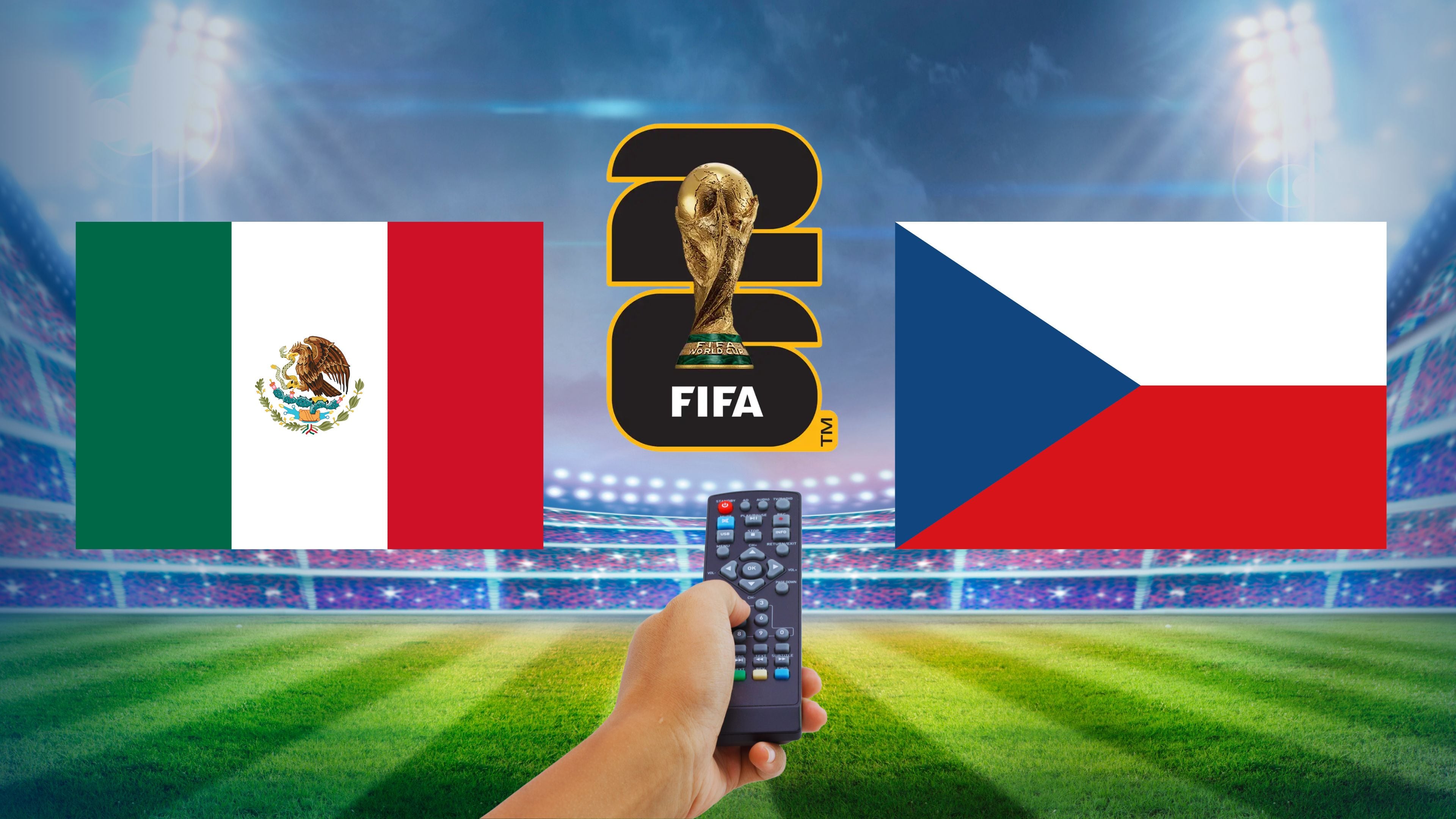 México vs Chequia: Hora y canal para ver el partido del Grupo A del Mundial 2026.
