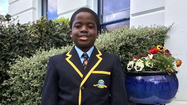 Niño, tercer lugar Matemáticas