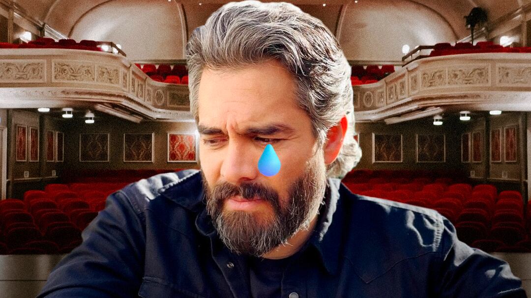 Omar Chaparro no vendió ni mil boletos para el Teatro Metropólitan y se lo pueden cancelar