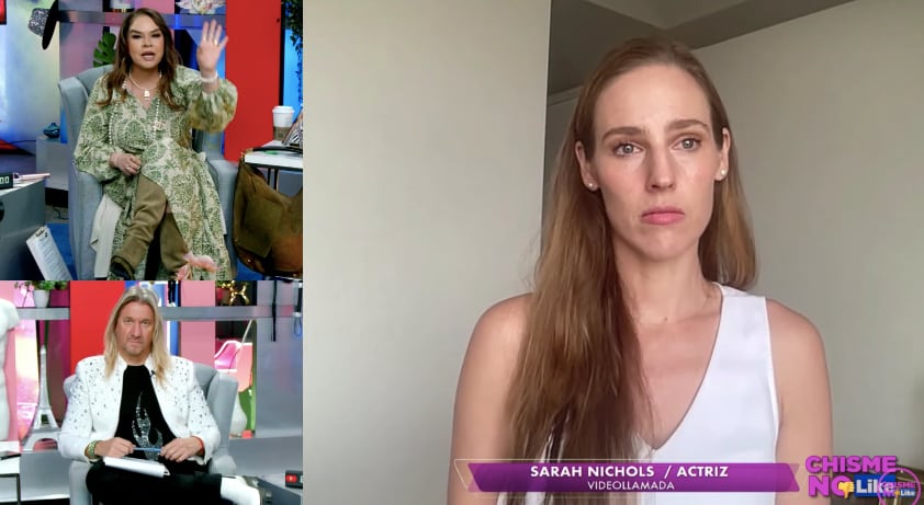Sarah Nichols en Chisme No Like