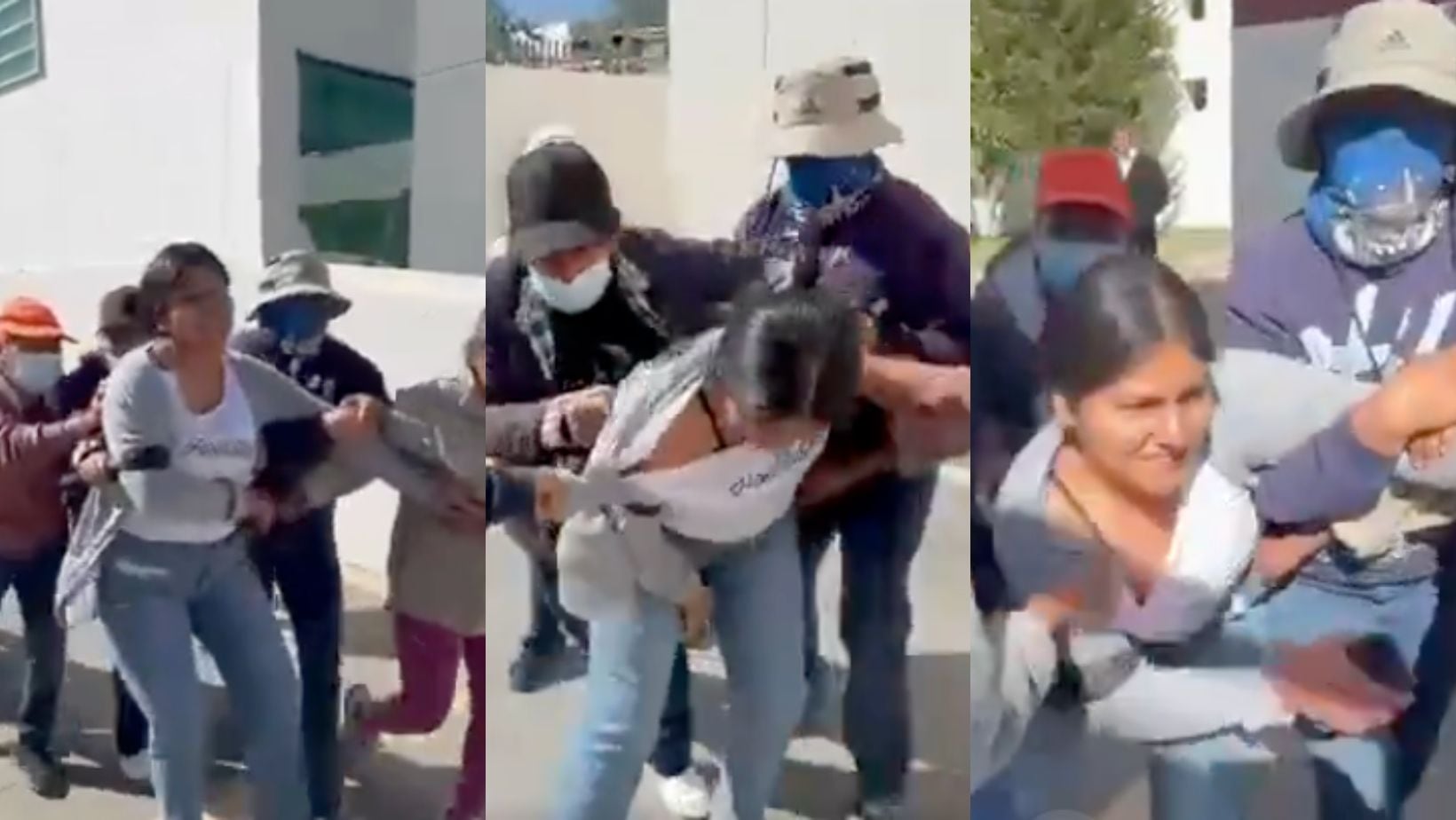 Retienen a la alcaldesa en San Agustín Amatengo