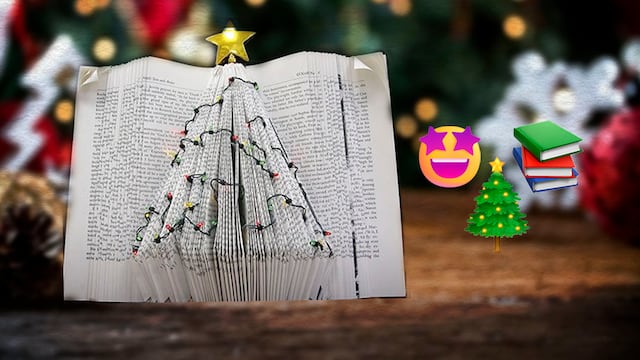 Árbol de Navidad con libros: 7 ideas de Pinterest para darle una segunda vida a esa novela