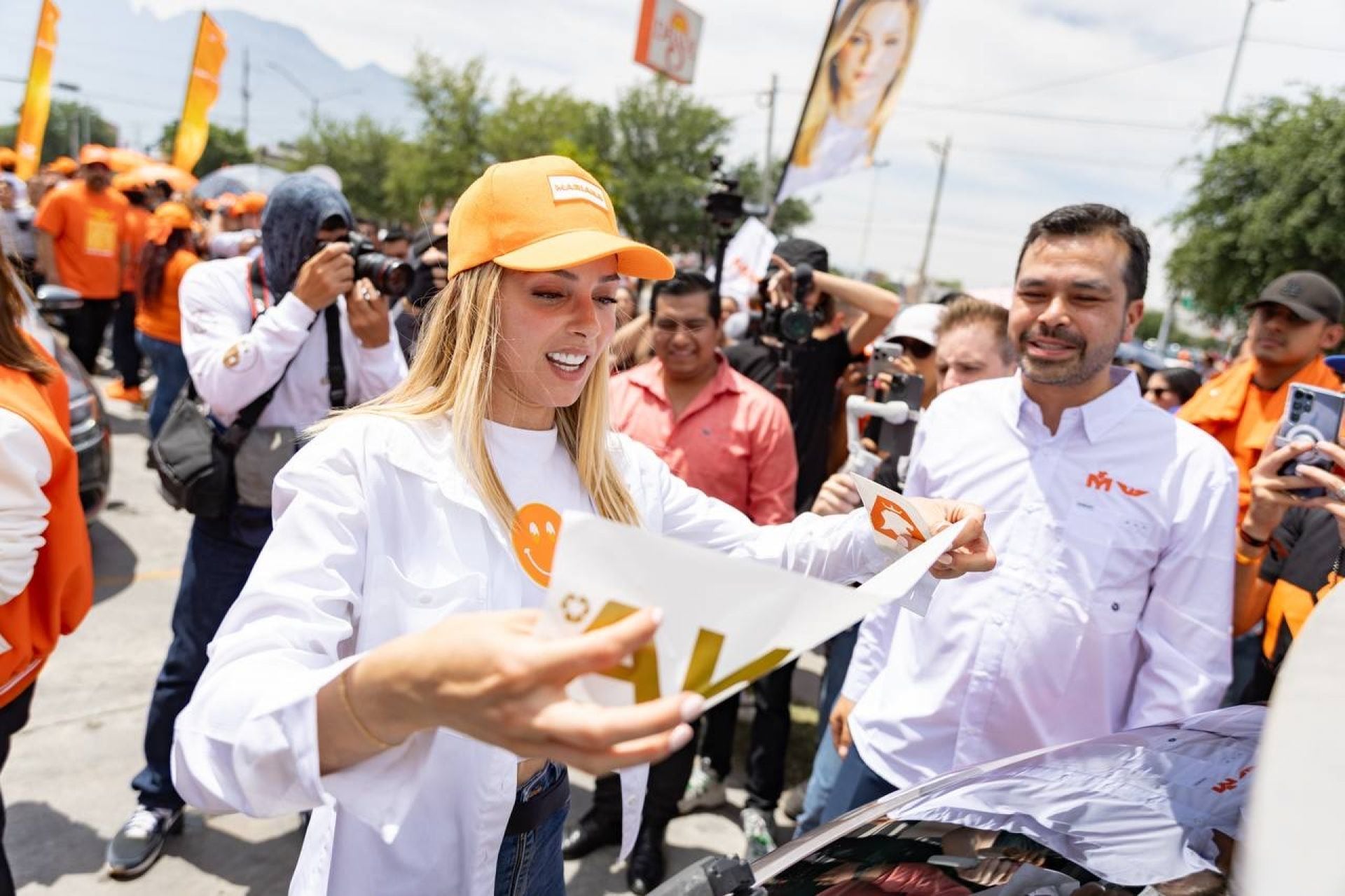 Mariana Rodríguez, candidata a alcaldesa de Monterrey
