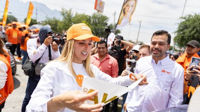 Mariana Rodríguez, candidata a alcaldesa de Monterrey