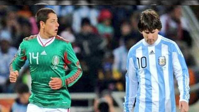 VIDEO: El golazo de Chicharito ante Argentina vs el de Messi ante México