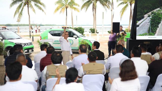 Ana Paty Peralta pone en marcha unidades verdes
