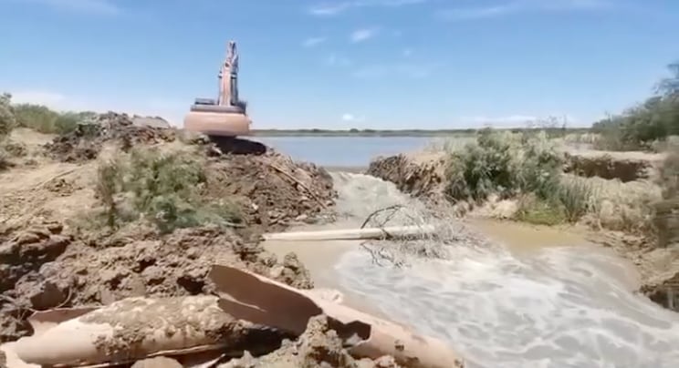 Represas en rancho 'El Indomable', propiedad de Lalo Mora