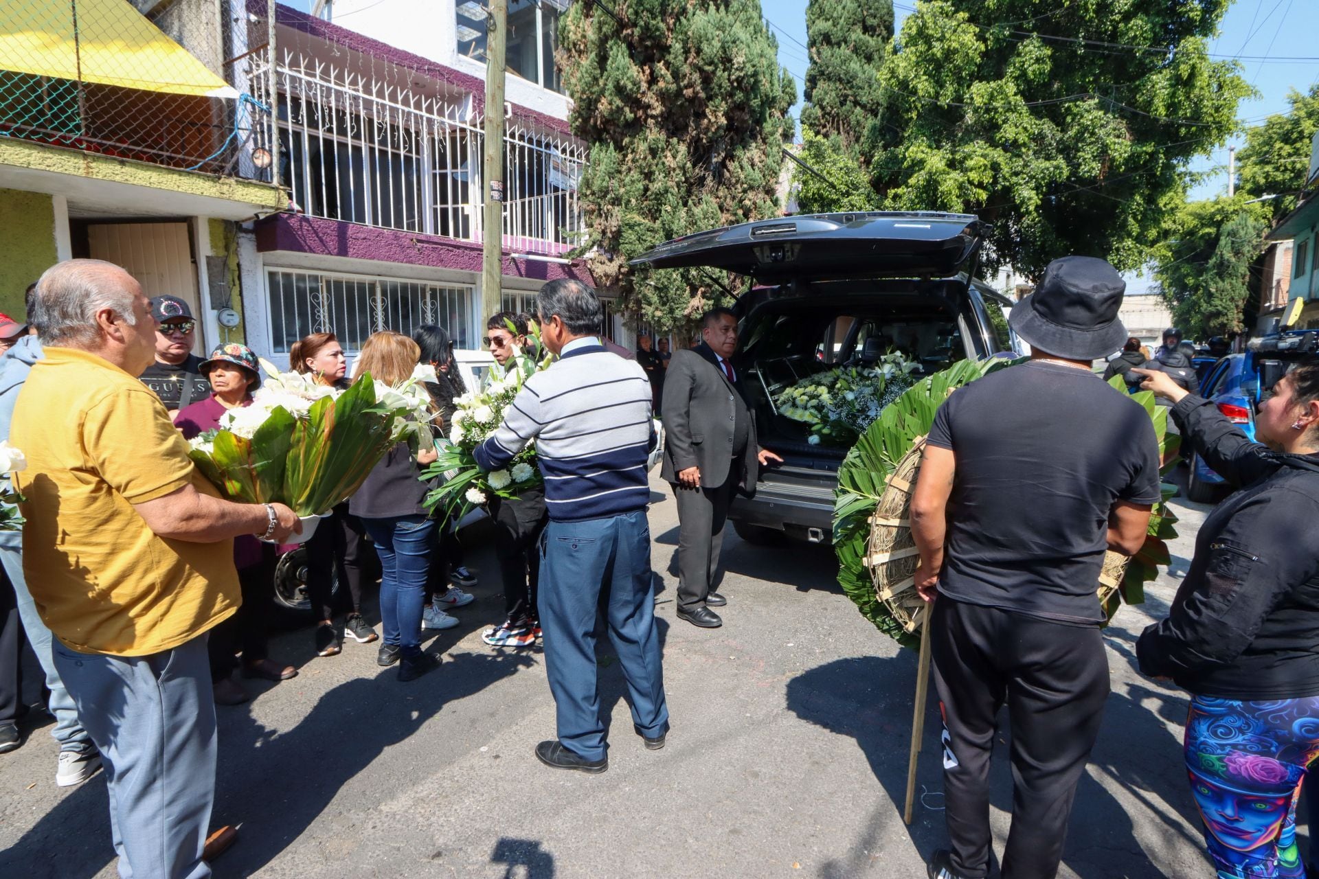Sepultan a motociclista atropellado en Iztapalapa
