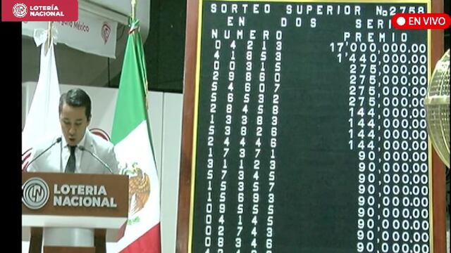 Resultados Sorteo Superior 2758 de Lotería Nacional en vivo: ganadores de hoy, 17 de marzo