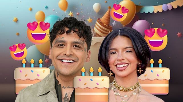 Christian Nodal le celebra su cumpleaños a Ángela Aguilar