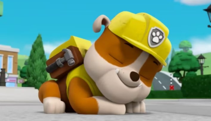 Rubble de Paw Patrol